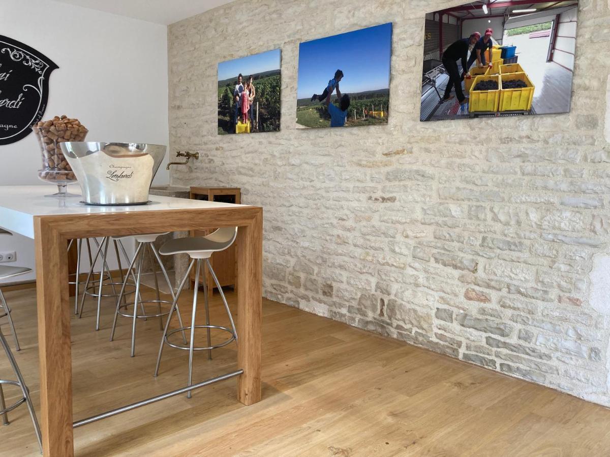 La Villa Lombardi En Champagne, Avec Piscine Privee Et Jacuzzi Les Riceys Zewnętrze zdjęcie