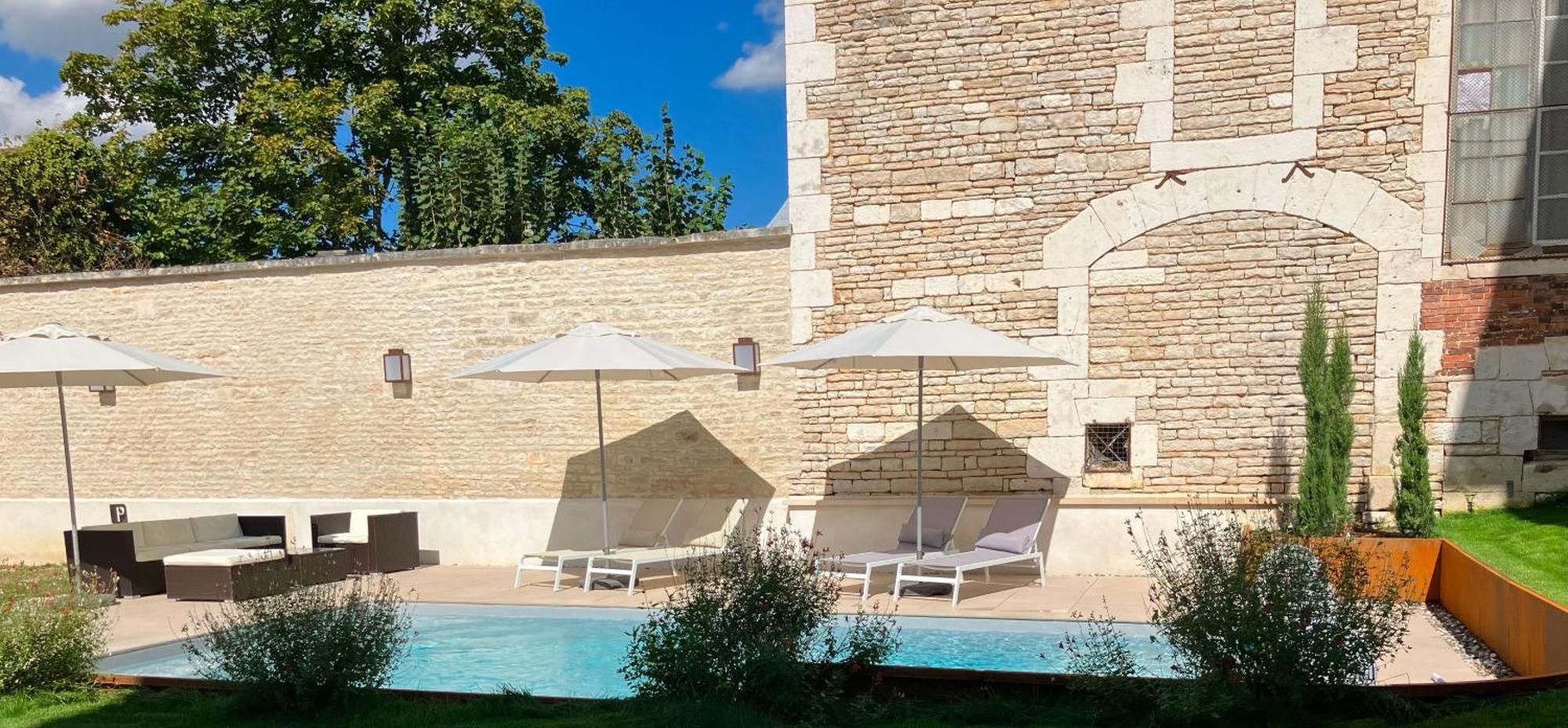 La Villa Lombardi En Champagne, Avec Piscine Privee Et Jacuzzi Les Riceys Zewnętrze zdjęcie