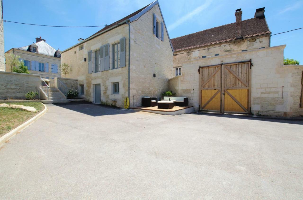 La Villa Lombardi En Champagne, Avec Piscine Privee Et Jacuzzi Les Riceys Zewnętrze zdjęcie